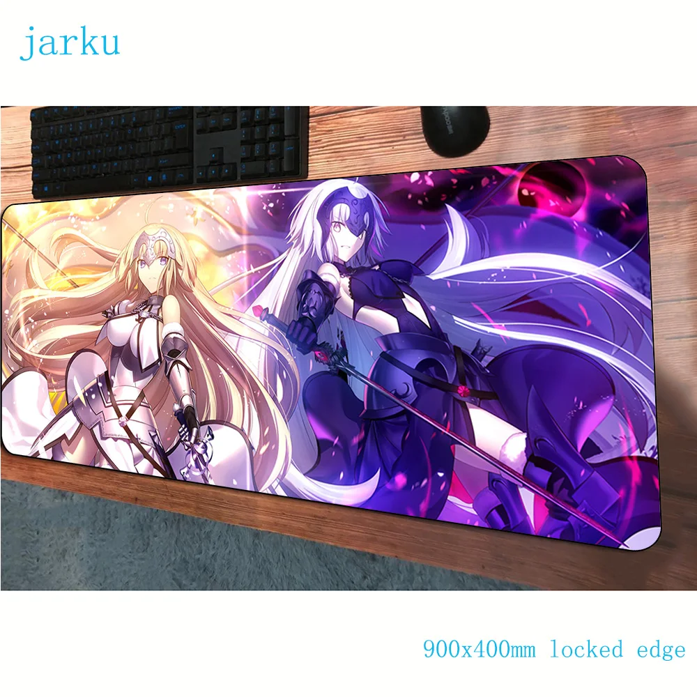  fate grand order mouse pad 900x400mm mousepads anime gaming mousepad gamer wrist rest personalized 