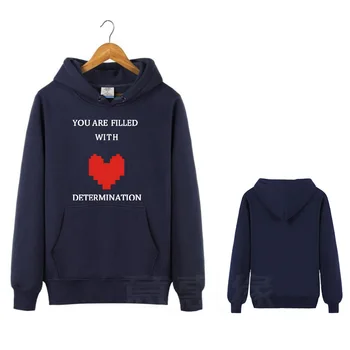 

[STOCK] 2017 Hot Game Undertale Cosplay Costume Autumn Long Sleeve Hoodies With Hat Unisex S-4XL For Halloween Free Shipping New