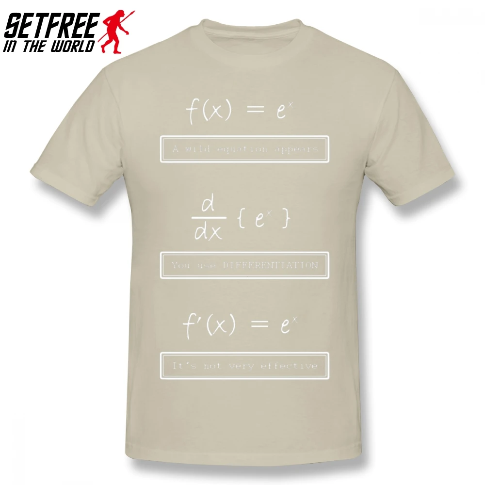 Математика Nerd шутливые забавные Geek Calculus Мужская футболка оверсайз хлопок Пользовательские короткий рукав брендовая одежда - Цвет: Хаки