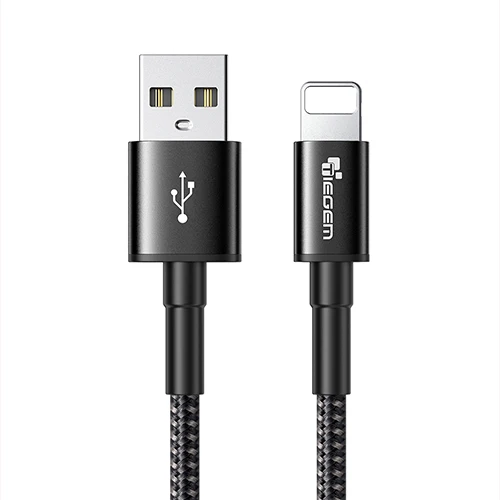 TIEGEM USB кабель для iPhone XS Max зарядное устройство USB кабель для передачи данных для iPhone X 8 6 6 S 2.5A usb кабель для зарядки телефона Шнур адаптер - Цвет: Черный