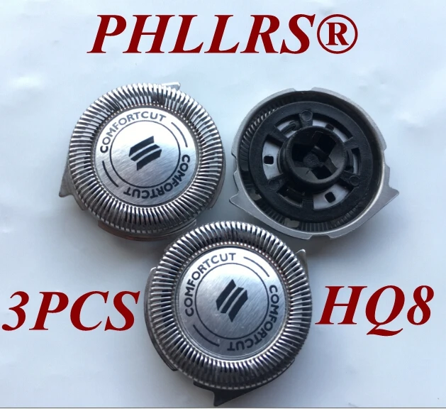 Сменная головка для бритвы PHILIPS HQ8 3 шт. электробритвы PT815 PT860 PT861 PT880 AT890 PT736 PT737 PT739