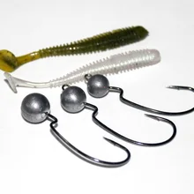 Острые рукоятки крючков с 7 г свинец для приманки рыболовные мягкие приманки свинцовые крючки всего 300 шт