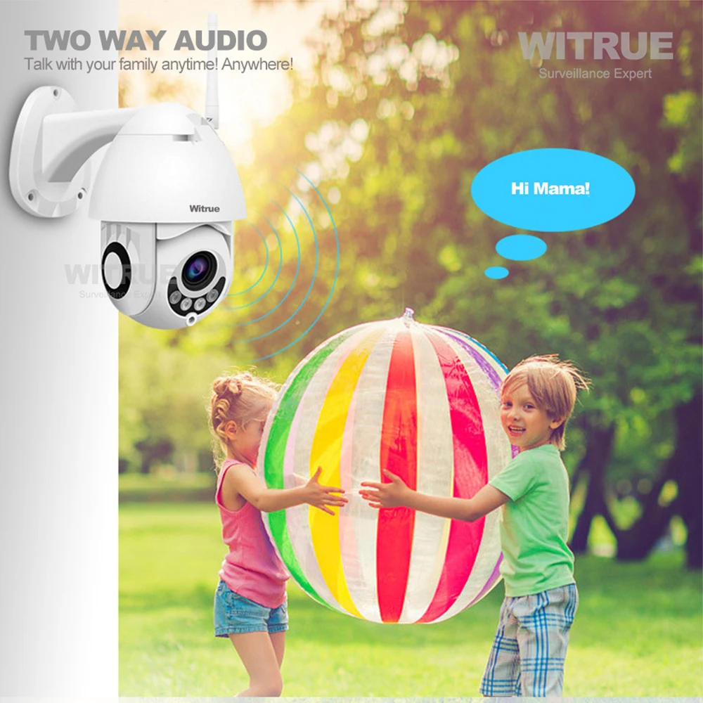 Mini IP Camera PTZ Wifi Wireless 1080P Outdoor Waterproof IR Nightvision Two Way Audio TF Card Storage Security CCTV Camera Mini IP Camera PTZ Wifi Wireless 1080P Outdoor Waterproof IR Nightvision Two Way Audio TF Card Storage Security CCTV Camera
