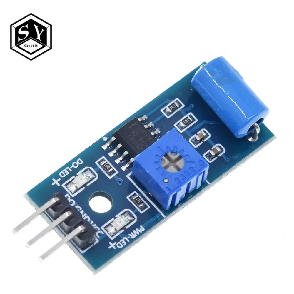 

1PCS Great IT Normally Closed Type Vibration Sensor Module for Arduino