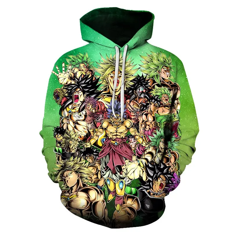 

BZPOVB Seven Dragon Ball New Dragon Ball Family 3D Digital Printing Out of Control Dragon Ball Z Magic Dragon Ball Pullovers