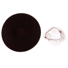 Унисекс Нейлон Hairnet шапка парик Эластичный снуд для изготовления париков Cook коричневый