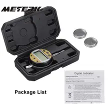 Цифровой микрометр 0,001 мм метрический/дюйм 0-12,7 мм/0-25,4 мм циферблат индикатор Met метрический индикатор электронный Калибр инструменты