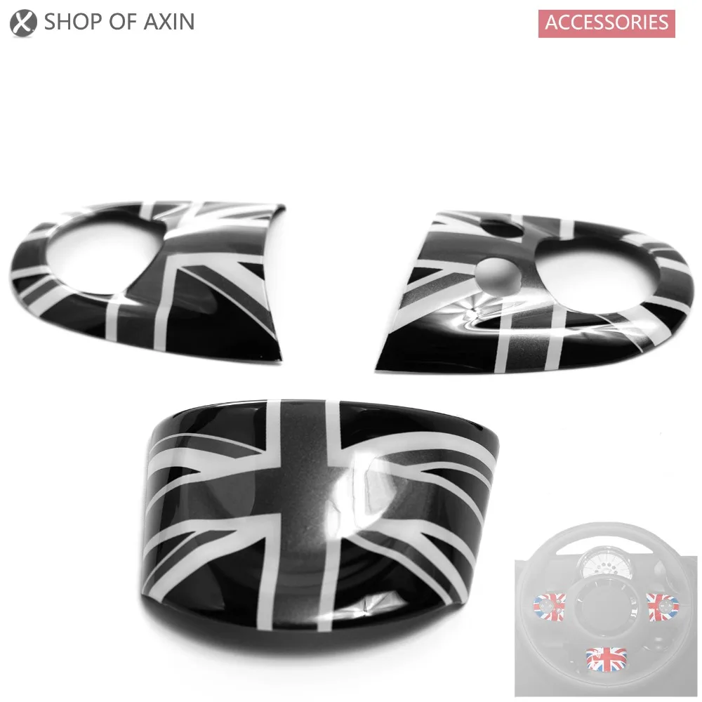 

Steering Wheel Decal Graphics Cover Smooth Surface For Mini Cooper Clubman hardtop Countryman 07-13 R55 R56 R57 R58 R59 R60 R61