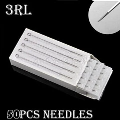 

50PCS 3RL Secant makeup tattoo needle agulhas de tatuagem