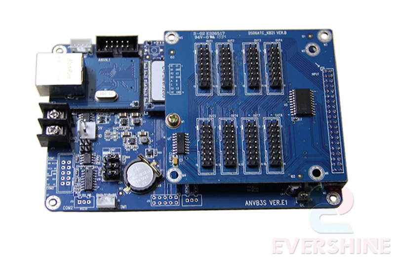 Cartão para Publicidade em Vídeo Vídeo de Cor Cheia do Rgb sem Fio Lumen C power 50 de Cor Levou Controlador Assíncrono Cartão Porta Net 4 Cheap card card