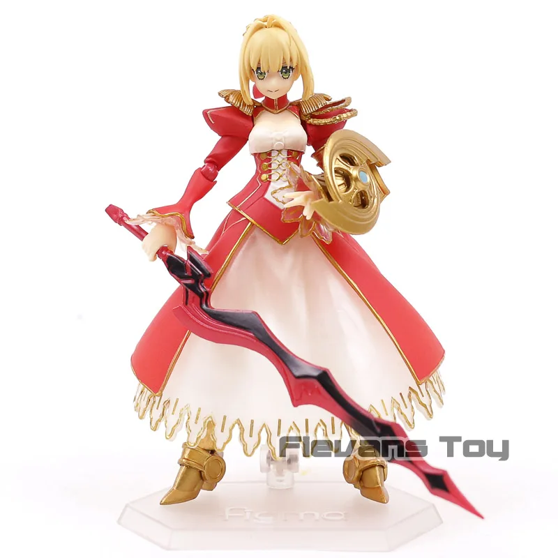 Fate/Extella Saber Нерон Клавдий Figma 370 ПВХ экшн фигурка коллекционные модели игрушки