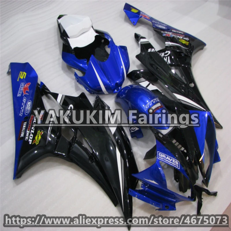 

ABS Injection Fairings For YAMAHA R6 2006 2007 Motorcycle Fairing YAMAHA YZF R6 2006 2007 Bodywork fairing Custom Cowlings YZFR6