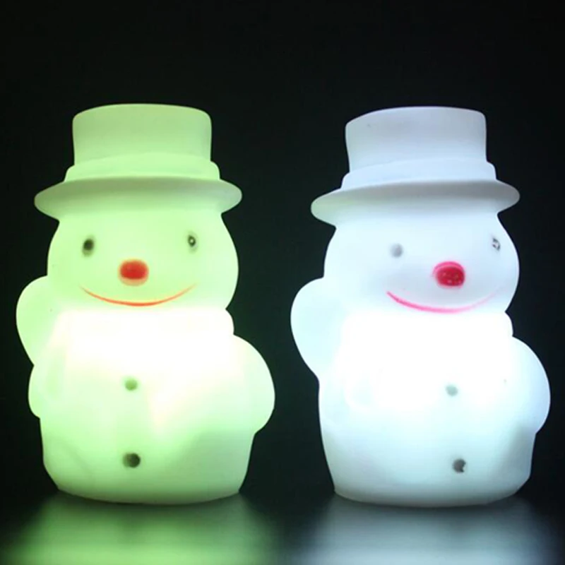 Night Light Santa Claus light Home Bedroom Desktop Changing Colors Lovely Fox Shape LED Night Light Decoration Bedside Lamp (5)