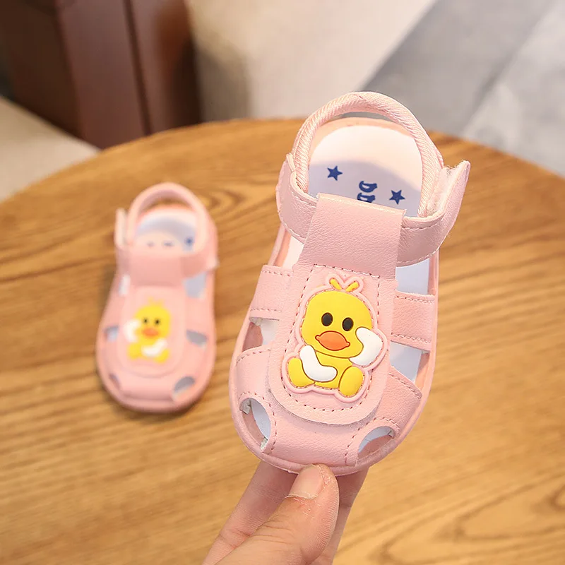 2019 Spring Summer New Children's Non-slip Baby Toddler Shoes First Walker |