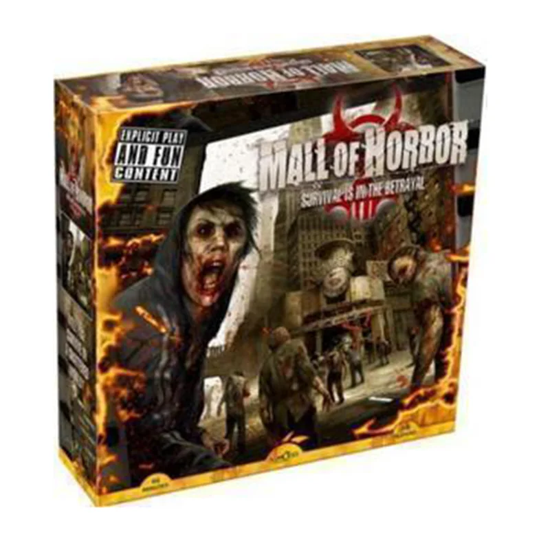 Mall of Horror Board Game High Quality Chinese Version