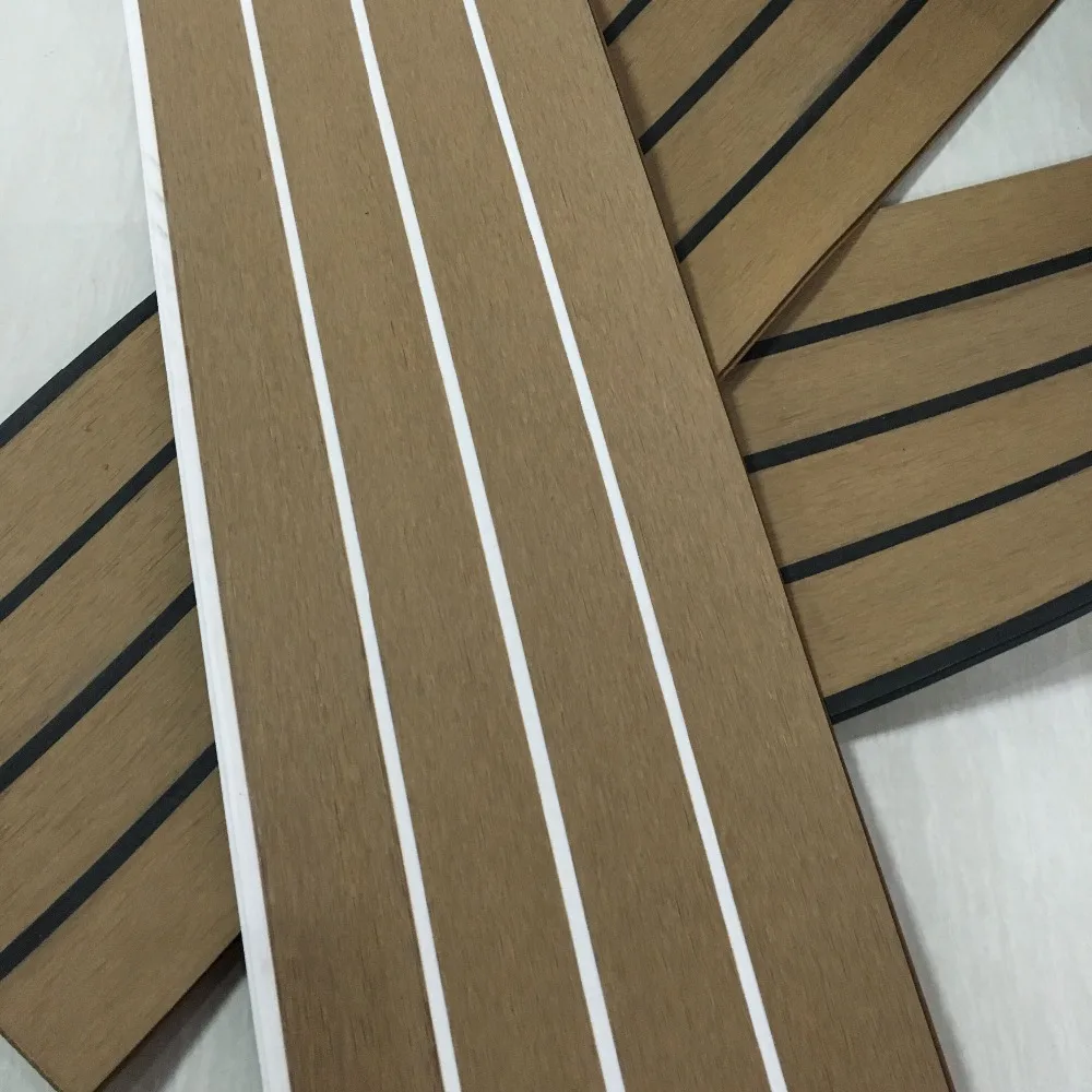 Boat Marine Yacht Synthetic Pvc Teak Decking Border Trim Beveled