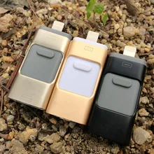 Newest! 3 in 1 iFlash Drive USB Micro SD SDHC TF Writer for iPhone 7/7 plus/5/5s/6/6 plus/ipad/itouch /All Android Cellphones