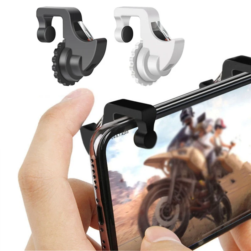 

1Pair L1 R1 Gaming Trigger Smart Phone Games Shooter Controller Fire Button Handle For PUBG For Rules of Survival For Knives Out