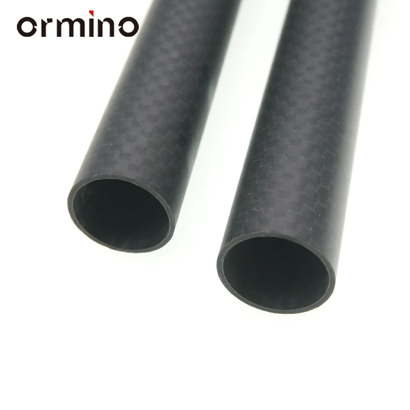 

Ormino 2PCS 25mm Carbon Fiber Tube Quadcopter Hexacopter Frame arm Landing Gear Rc Drone kit Multicopter Diy 25mmX21mm tube