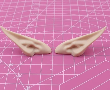 elf small ears 1 пара кукол Blyth из полимерного материала уши 4 стиля белые кожаные уши для кукол Blyth, 12 дюймов 1/6 - Цвет: elf small ears