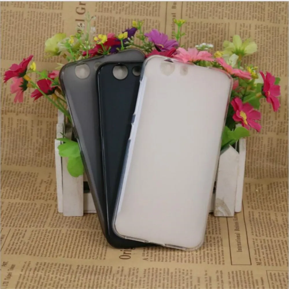 

Transparent Soft Silicone TPU Phone Back Cover Case For ZTE Blade ZTE Z10 Z 10 A512 5.2" Pudding Gel Soft TPU Shell