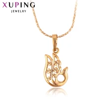 Xuping кулон специальный дизайн золотой цвет пластины красивые и модные украшения для женщин Подарки S2.4-30877