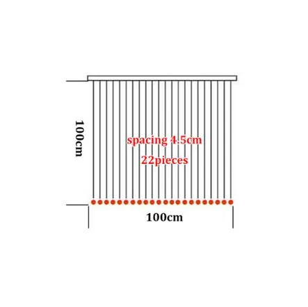 22 полосы 1 метр Хрустальные стеклянные бусины пряди двери занавески хрустальные бусины занавески тенты занавески крыльцо Висячие занавески