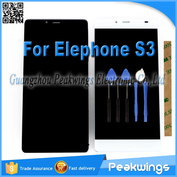 

UMI8 Touch Sensor with LCD For Umi 8 Elephone S3 LCD Display Screen Complete Assembly Black&White