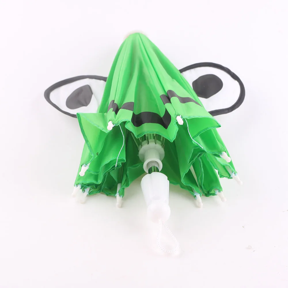 

Doll Accessories,Frog Rain Umbrella fit 18" American Doll, Children best Birthday Gift b880