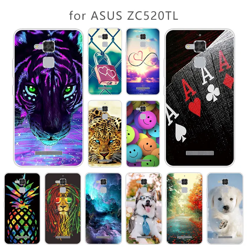 ТПУ чехол для Asus Zenfone 3 Max ZC520TL мягкие силиконовые чехлы Skuli 5 2 &quotFundas |