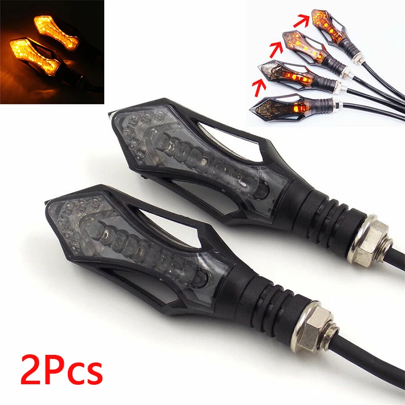 

2pcs Motorcycle Accessories Parts Motorcycle Signal Lamp Indicator Turn Signal Light High Quality Suitable For Most Motorcycles
