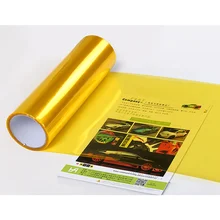 30x60 centimetri faro Dell'automobile pellicola traspare Autoadesiva del vinile Dell'automobile del vinile Sticker Luce Fumo Fendinebbia Tinta Del Faro Del Cinema per Avvolgere Auto