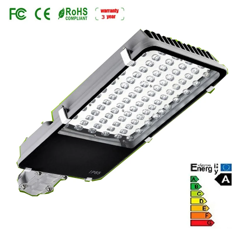 

Wholesale 60W Led Street Light 6PCS/Lot AC85-265V Waterproof IP65 1W*60PCS Cree Chips Sidwalk Road Light free shipping