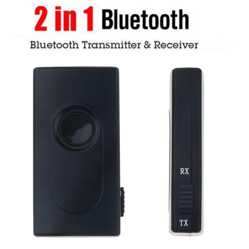 kebidu Bluetooth V4.2 Transmitter Receiver Wireless A2DP 3.5mm Adapter Stereo Audio Dongle For TV Car /Home Speakers MP3 MP4 - Цвет: Transmitter Receiver