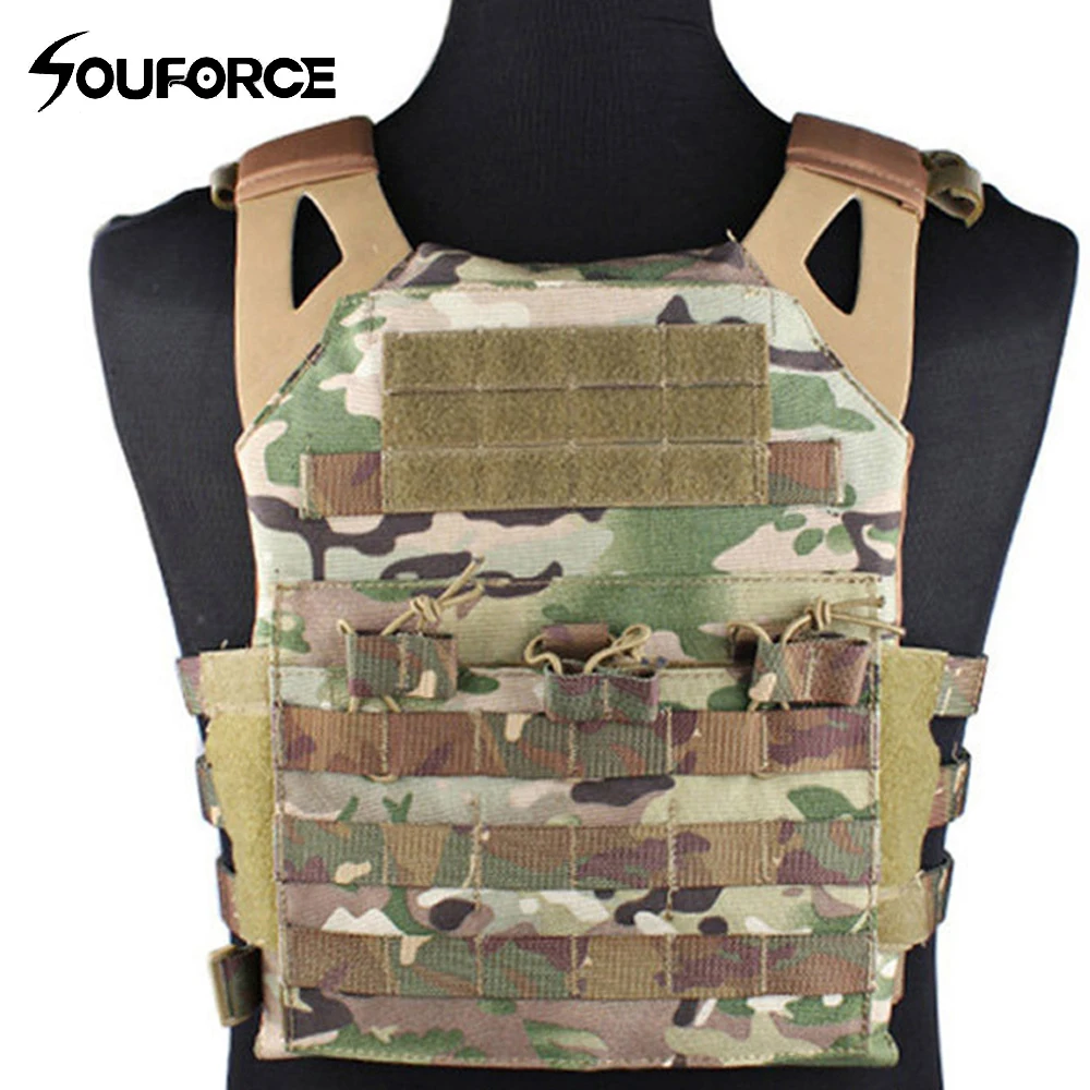 4 Color Tactical Vest Chest Protective JPC Vest Outdoor Multi function