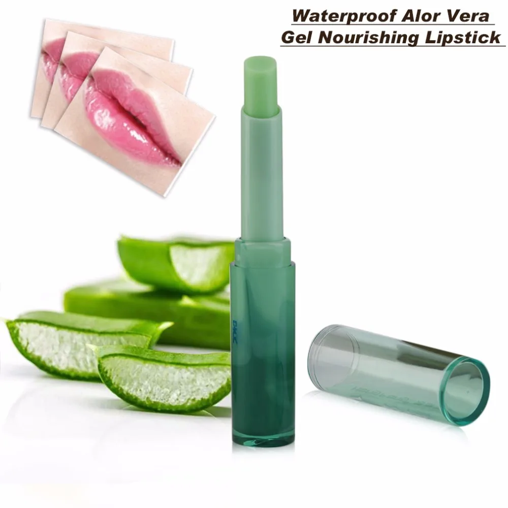 Waterproof Natural Aloe Vera Gel Nourishing Color Changing Lipstick Waterproof Natural Aloe Vera Gel Nourishing Color Changing Lipstick