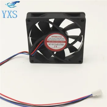 

EC8015XH12BA 12V 0.55A 6.6W 3 Wires Cooling Fan 8015 8cm 80*80*15mm