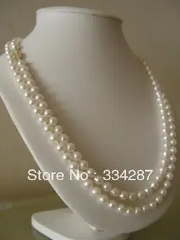 

Beautiful 7-8MM White Akoya Pearl Necklace 48"