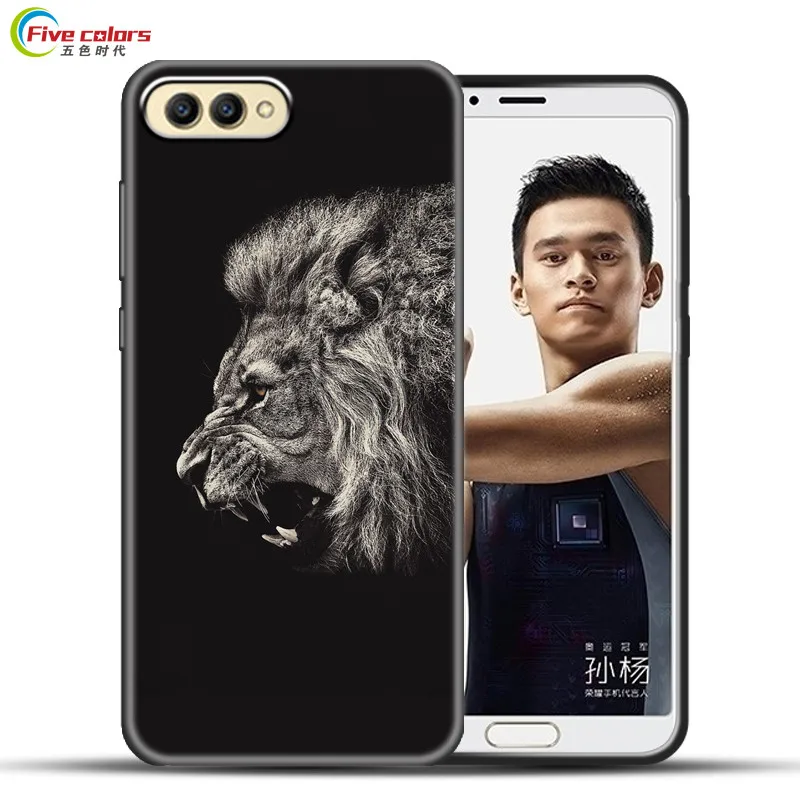 Чехол с полной защитой для Huawei Honor V10 View 10 5 99 ''мягкий черный силиконовый чехол