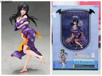

20cm Anime TO LOVE RU Darkness Yui Kotegawa Bathrobe Ver. 1/8 Scale Painted PVC Action Sexy Figure Collectible Model Toys Doll