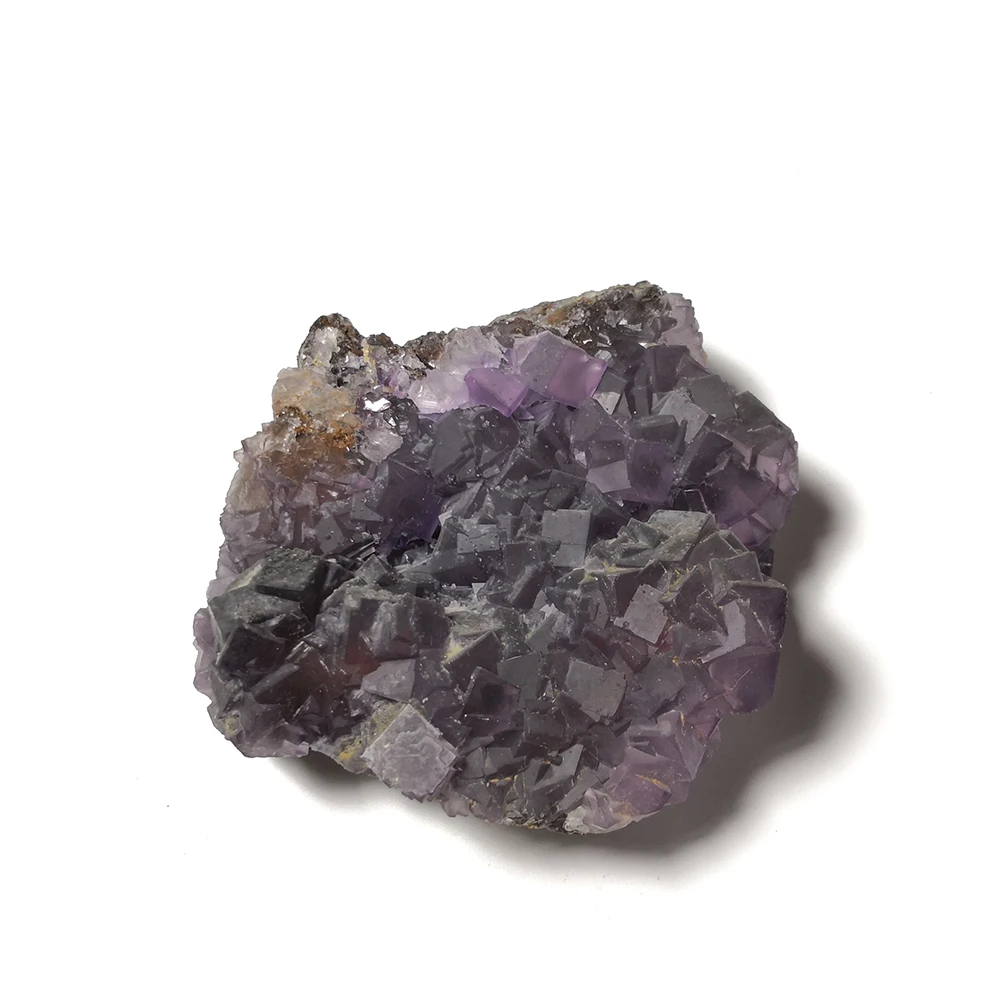 

445g NATURAL Stones and Minerals purple Fluorite quartz crystal RARE ORE UNIQUE SPECIMENS yunnan CHINA Z10-57