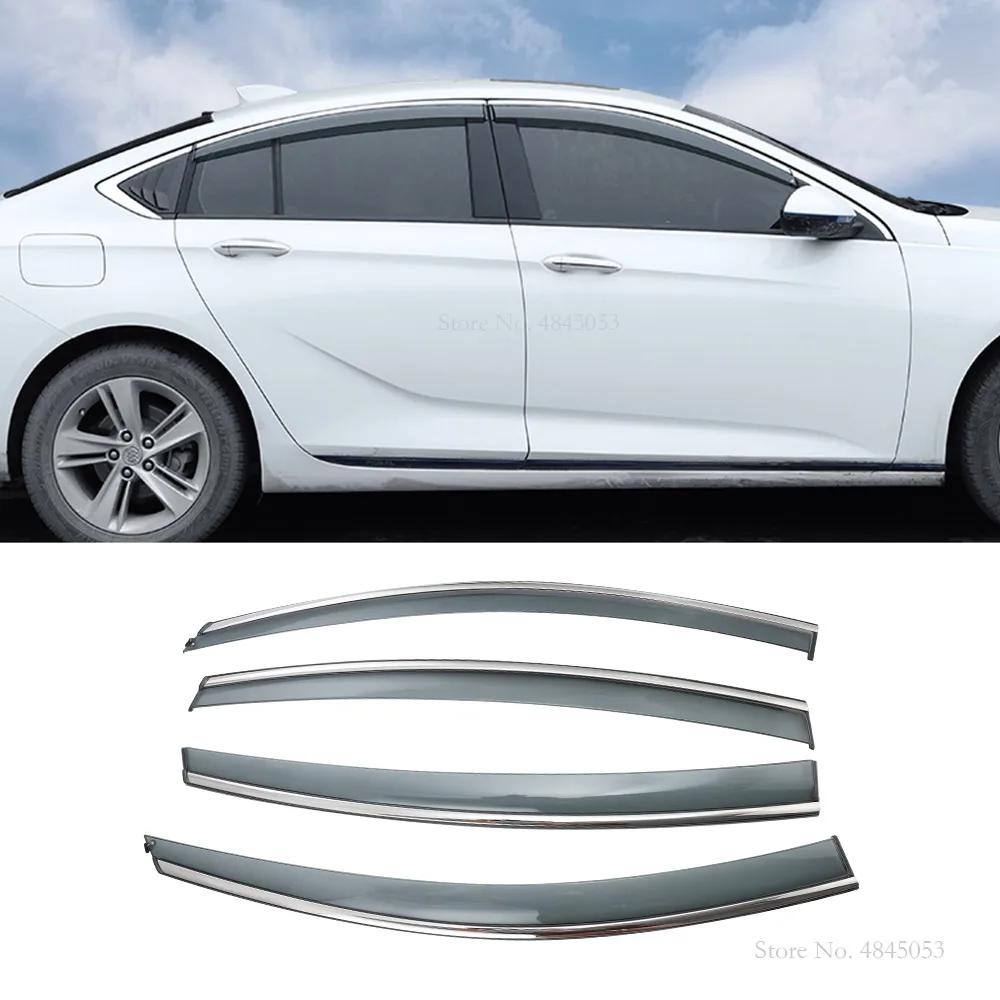 Для Buick Regal 2017 2018 2019 оконный козырек от солнца дождя ветра дефлектора тент щит