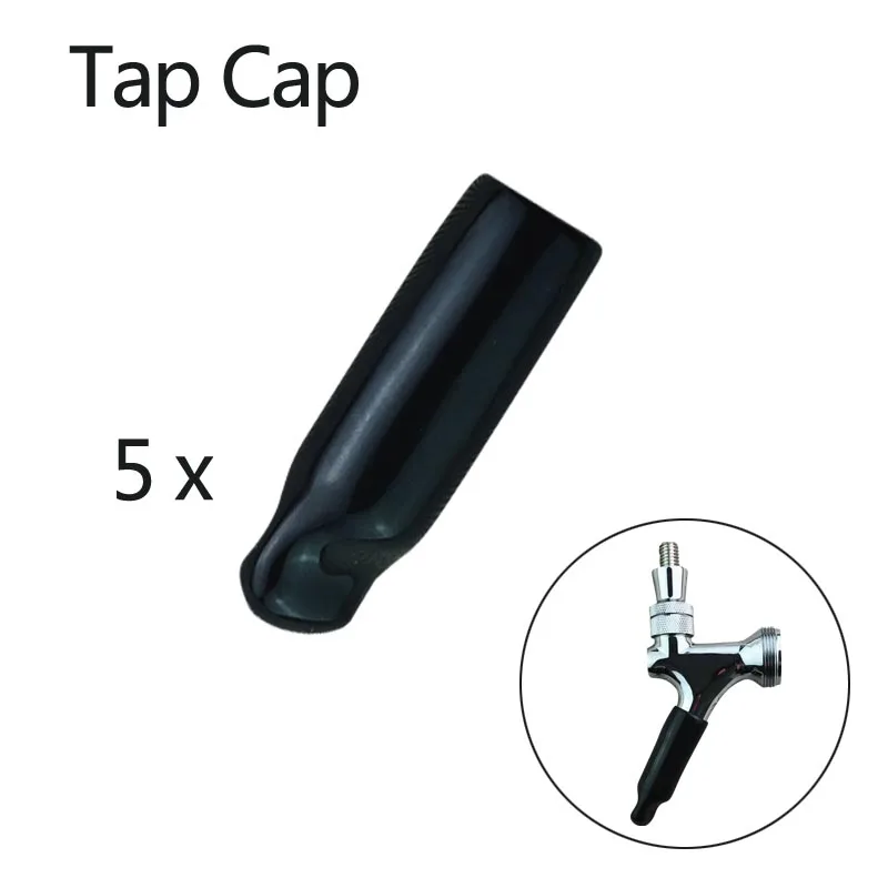Draft Beer Faucet Cap Keg Tap Nipple Sanitary Cover, Beer Tap Cap Soother,Bar Plug Pourer Cover