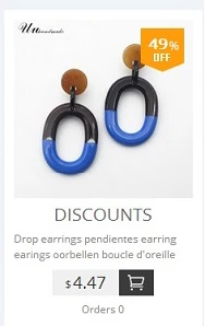 Реальные продажи Серьги Brincos акриловые Bijoux Orecchini Brinco Oorbellen Pendientes серьги, ювелирные изделия серьги для женщин