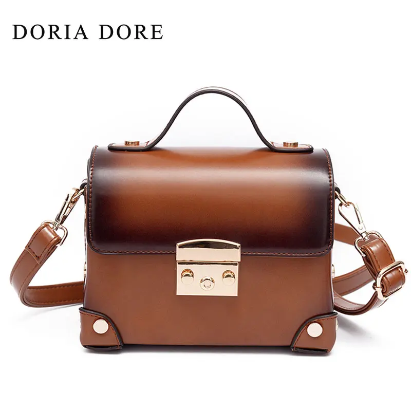 Doria Dore Brand Fashion Retro Women Messenger Bags Small Shoulder Bag ...