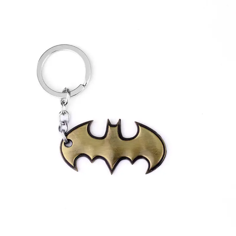 

Batman Keychains The Avengers Marvel Comics Batman Bruce Wayne Superhero Joker Metal Model Key Chain Ring Keyring