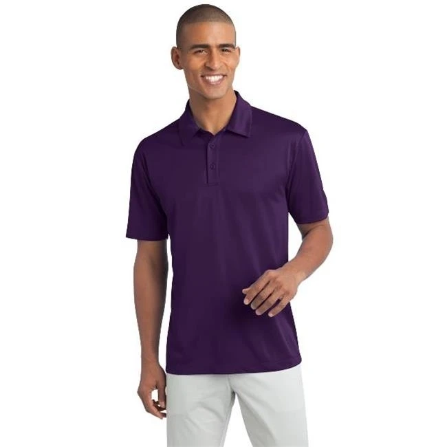 Port Authority TLK540 Mens Silk Touch Performance Polo T-Shirt Bright Purple - 2XL Tall