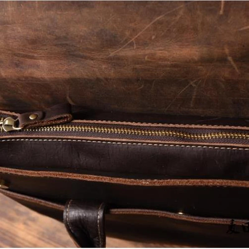 Мужская сумка ручной работы из натуральной кожи, дизайнерская Классическая винтажная сумка на плечо, Мужская большая сумка для путешествий, портфель для ноутбука