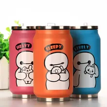 Promoción Thermocup Latas Vaso de Acero Inoxidable Con Aislamiento Termo Termos Termos Taza de Café Taza de Viaje Botella De Bebida