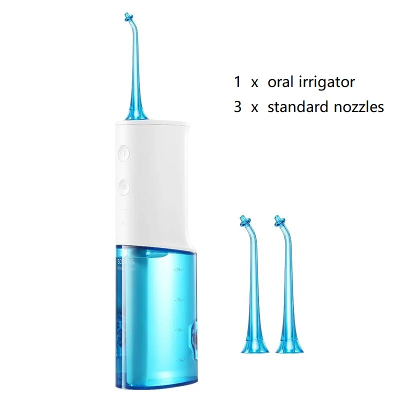 SOOCAS W3 водный Флоссер Стоматологический Электрический портативный ирригатор для полости рта водонепроницаемый USB Перезаряжаемый зубные зубы для чистки рта для youpin - Цвет: youpinw32